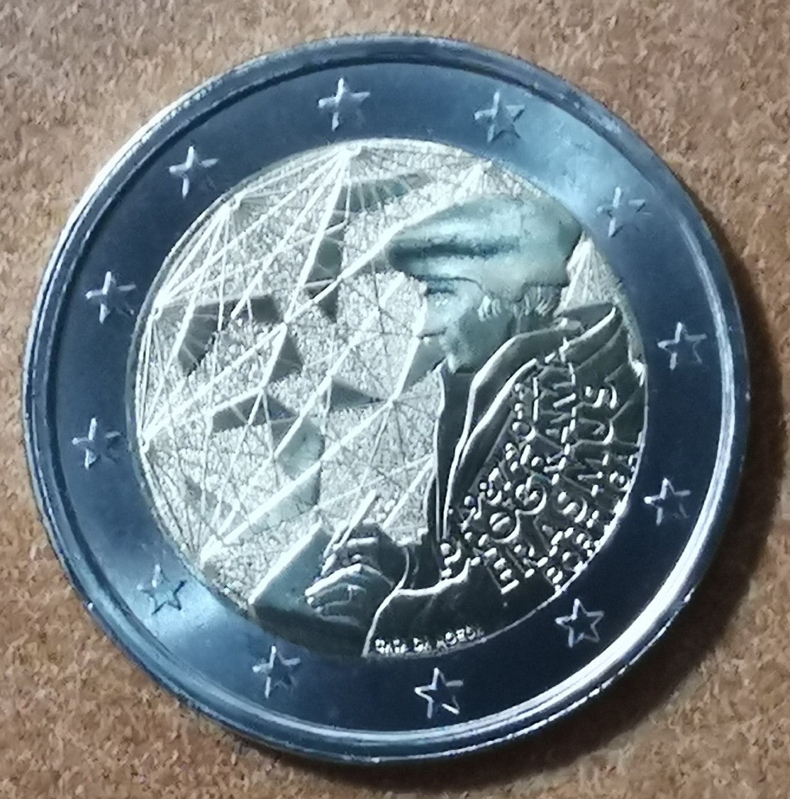 2 Euro Portugalsko 2022 - Erasmus program - 35. výročie vzniku (UNC)