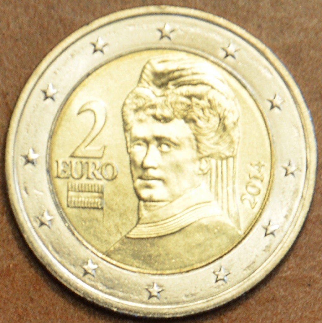 2 Euro Rakúsko 2014 (UNC)