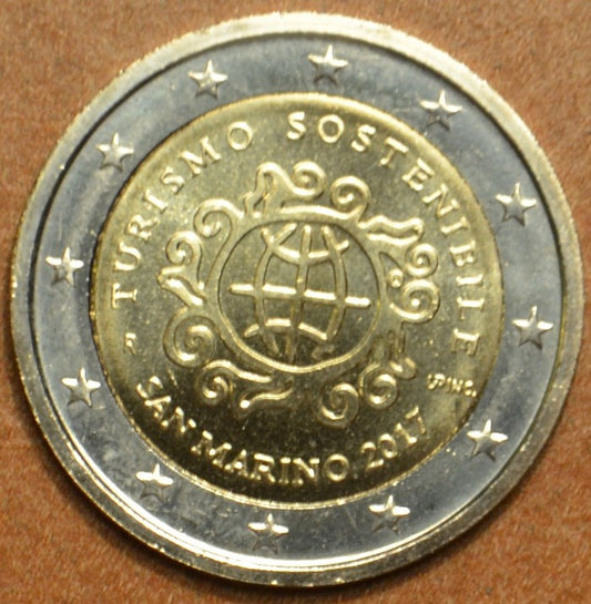 2 Euro San Marino 2017 - Svetový rok turizmu (BU)