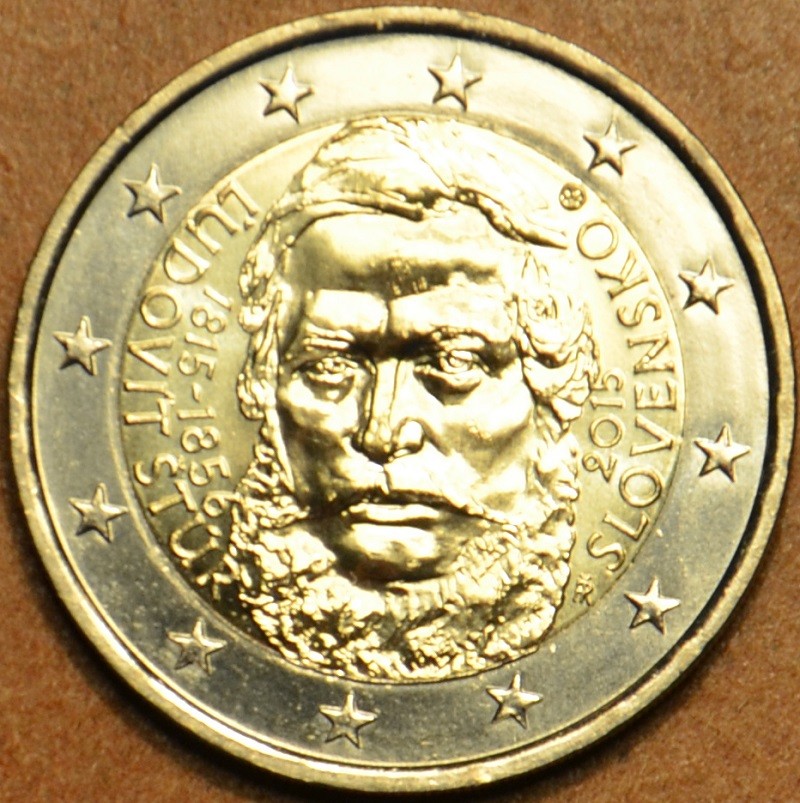 2 Euro Slovensko 2015 - Ľudovít Štúr (UNC)