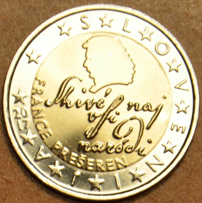 2 Euro Slovinsko 2017 (UNC)