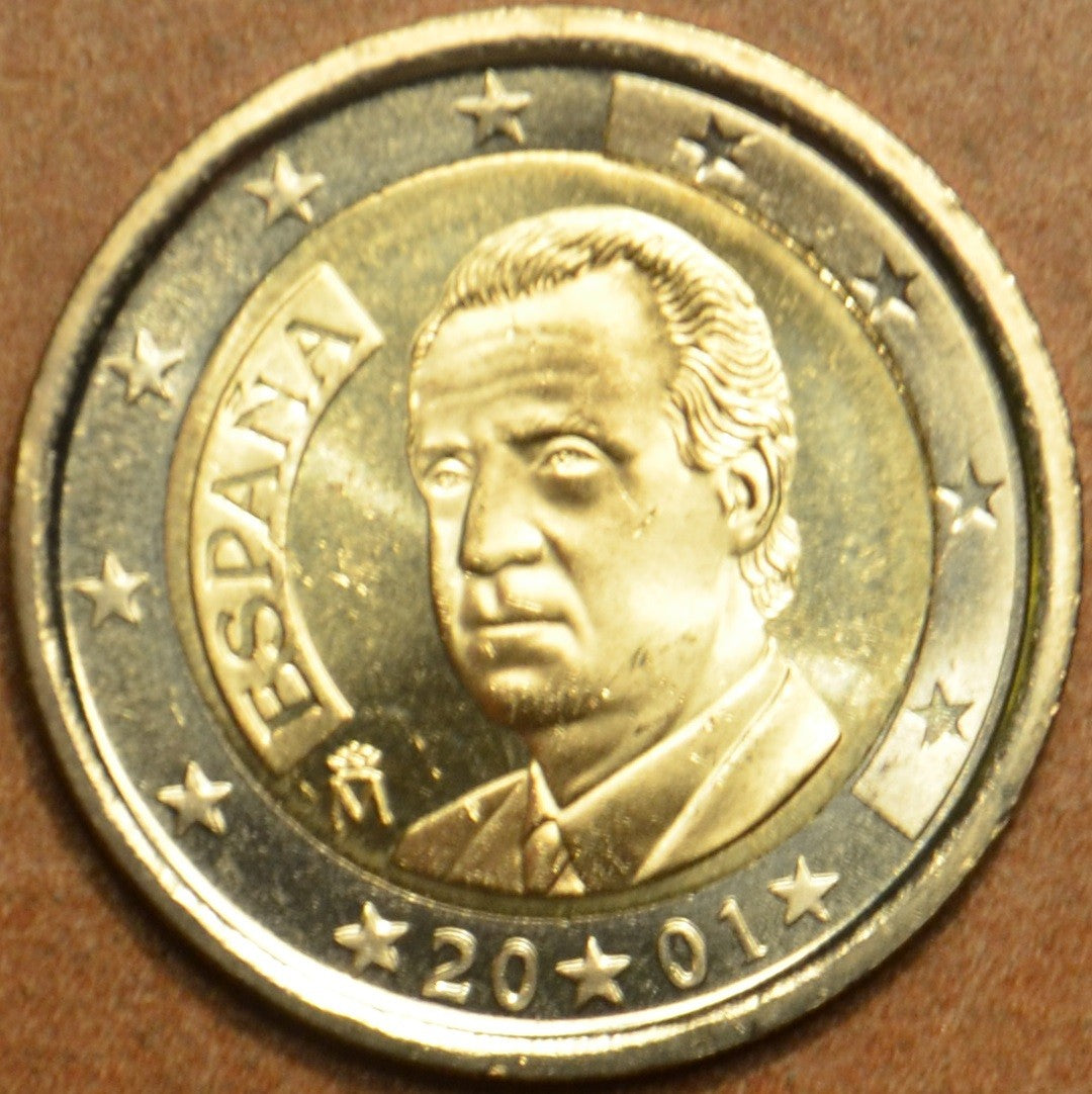 2 Euro Španielsko 2001 (UNC)