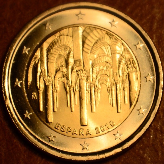 2 Euro Španielsko 2010 - UNESCO: Historické centrum Cordoby (UNC)