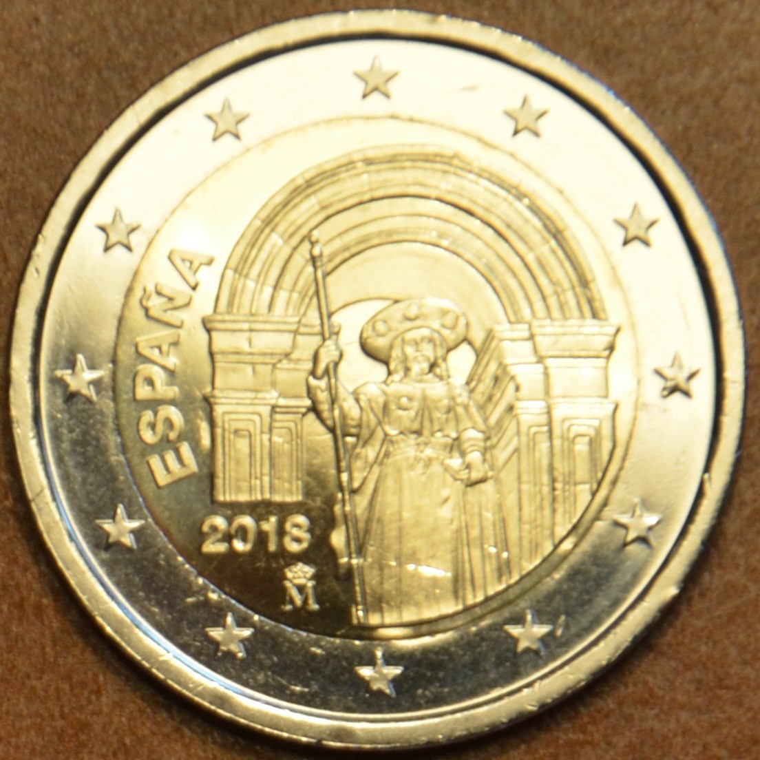 2 Euro Španielsko 2018 - Santiago de Compostela (UNC)