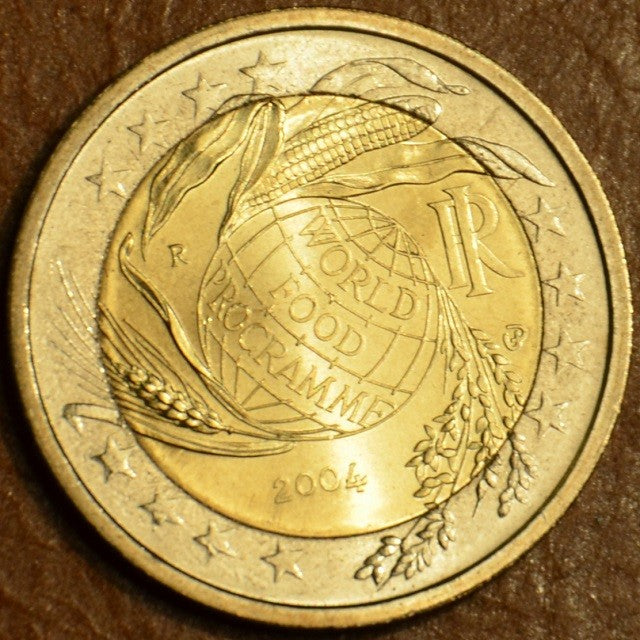 2 Euro Taliansko 2004 - 50 rokov Svetového potravinového programu (UNC)