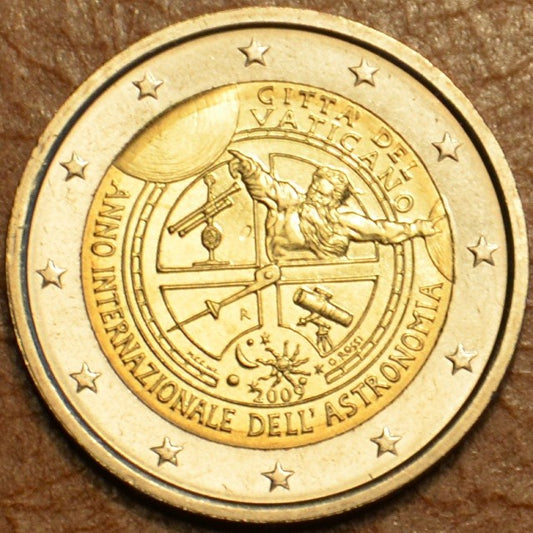 2 Euro Vatikán 2009 - Medzinárodný rok astronómie (BU)