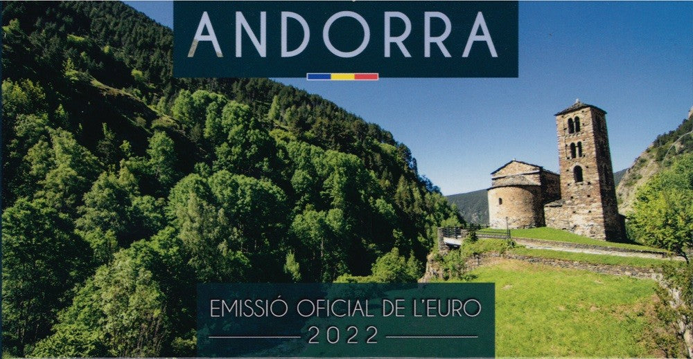 Andorra 2x 1,25 Euro 2022 - Veverička a St. Joan de Caselles (BU)