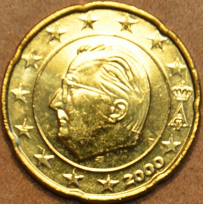 20 cent Belgicko 2000 (UNC)
