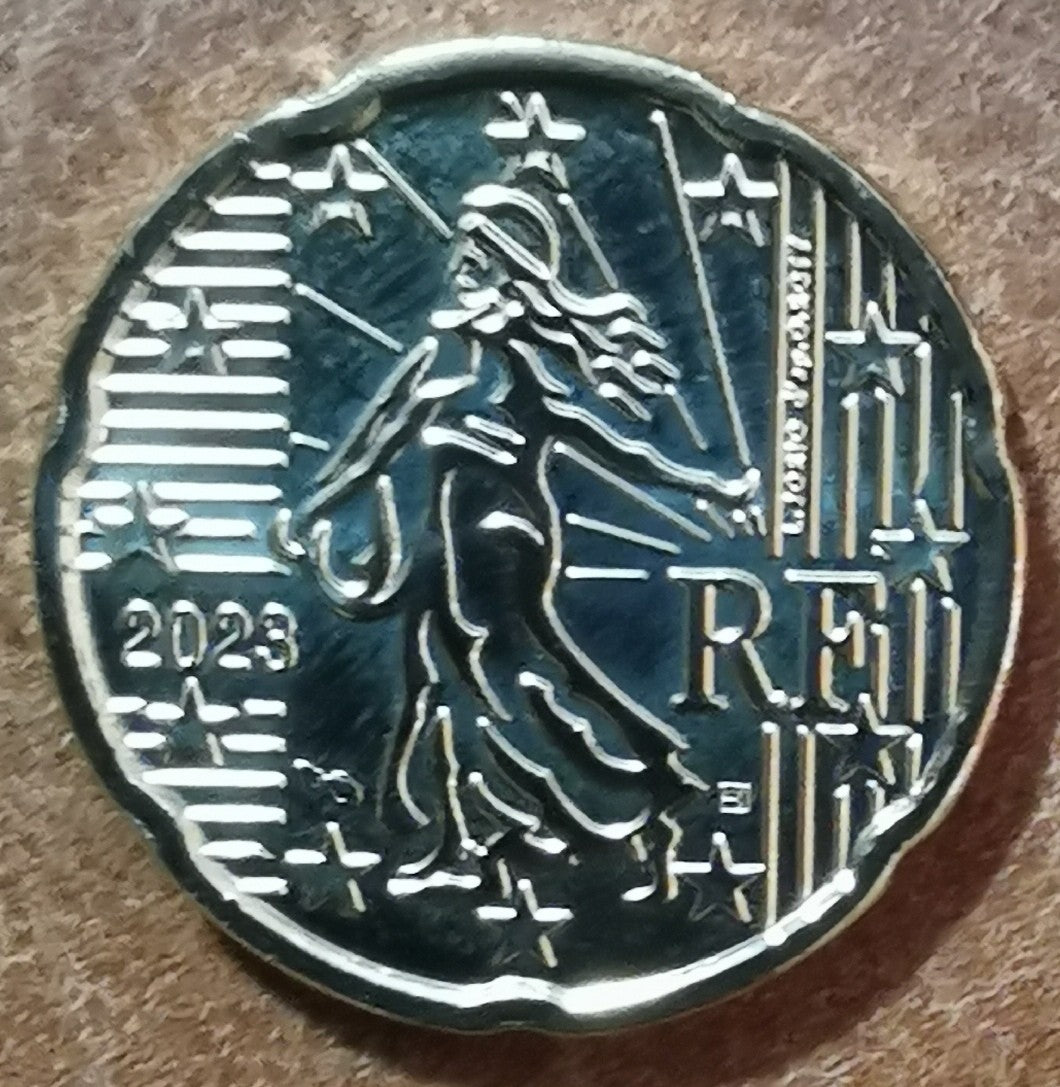 20 cent Francúzsko 2023 (UNC)