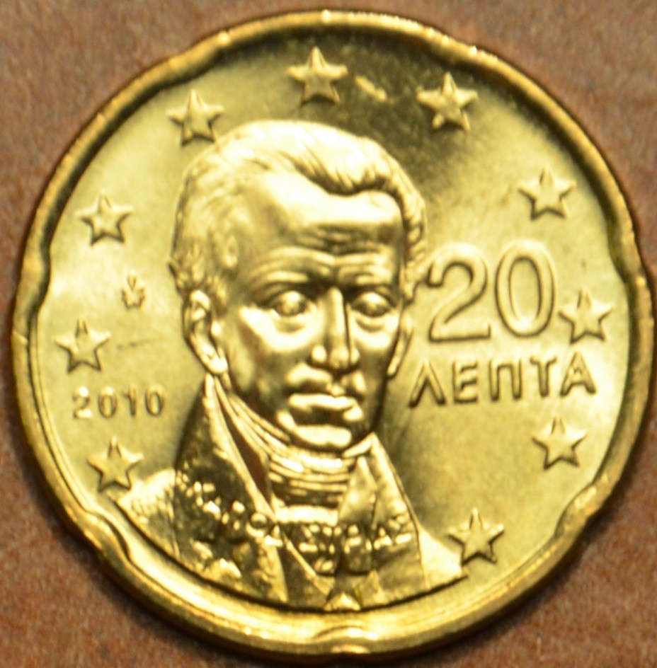 20 cent Grécko 2010 (UNC)