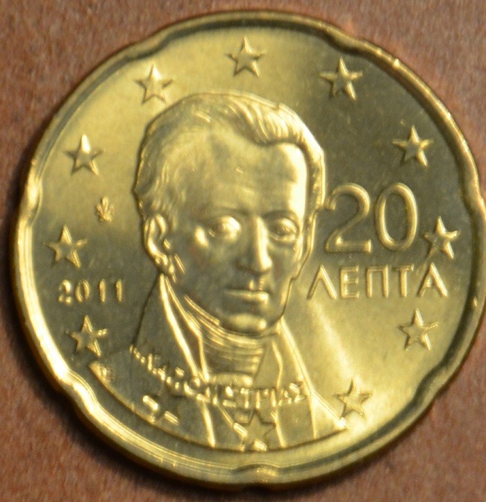 20 cent Grécko 2011 (UNC)