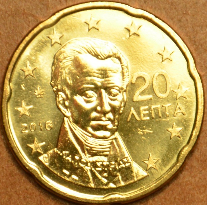 20 cent Grécko 2016 (UNC)