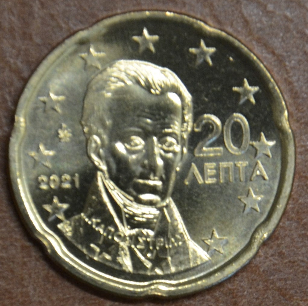 20 cent Grécko 2021 (UNC)