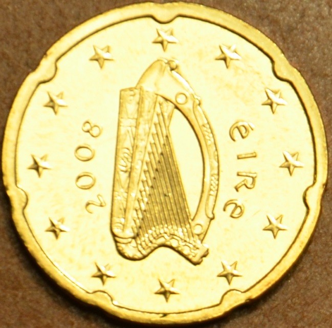 20 cent Írsko 2008 (UNC)