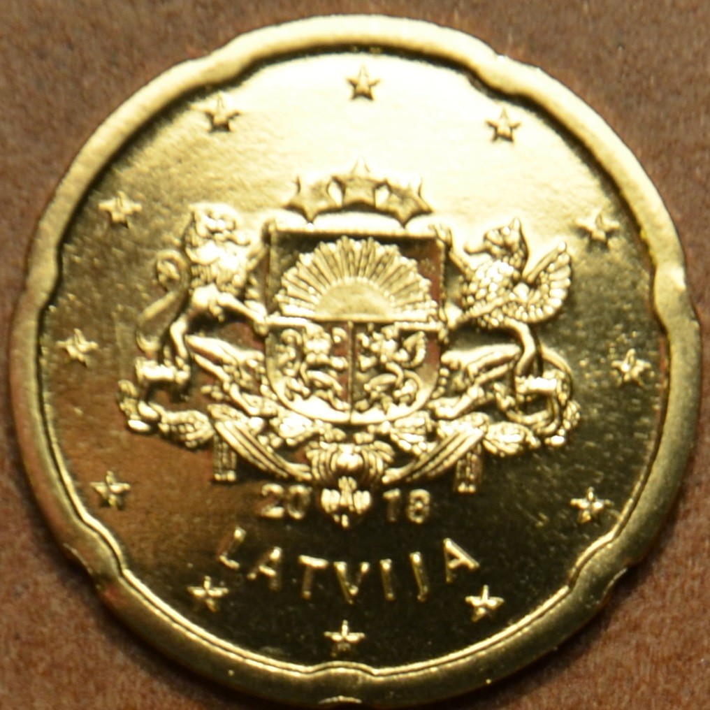 20 cent Lotyšsko 2018 (UNC)