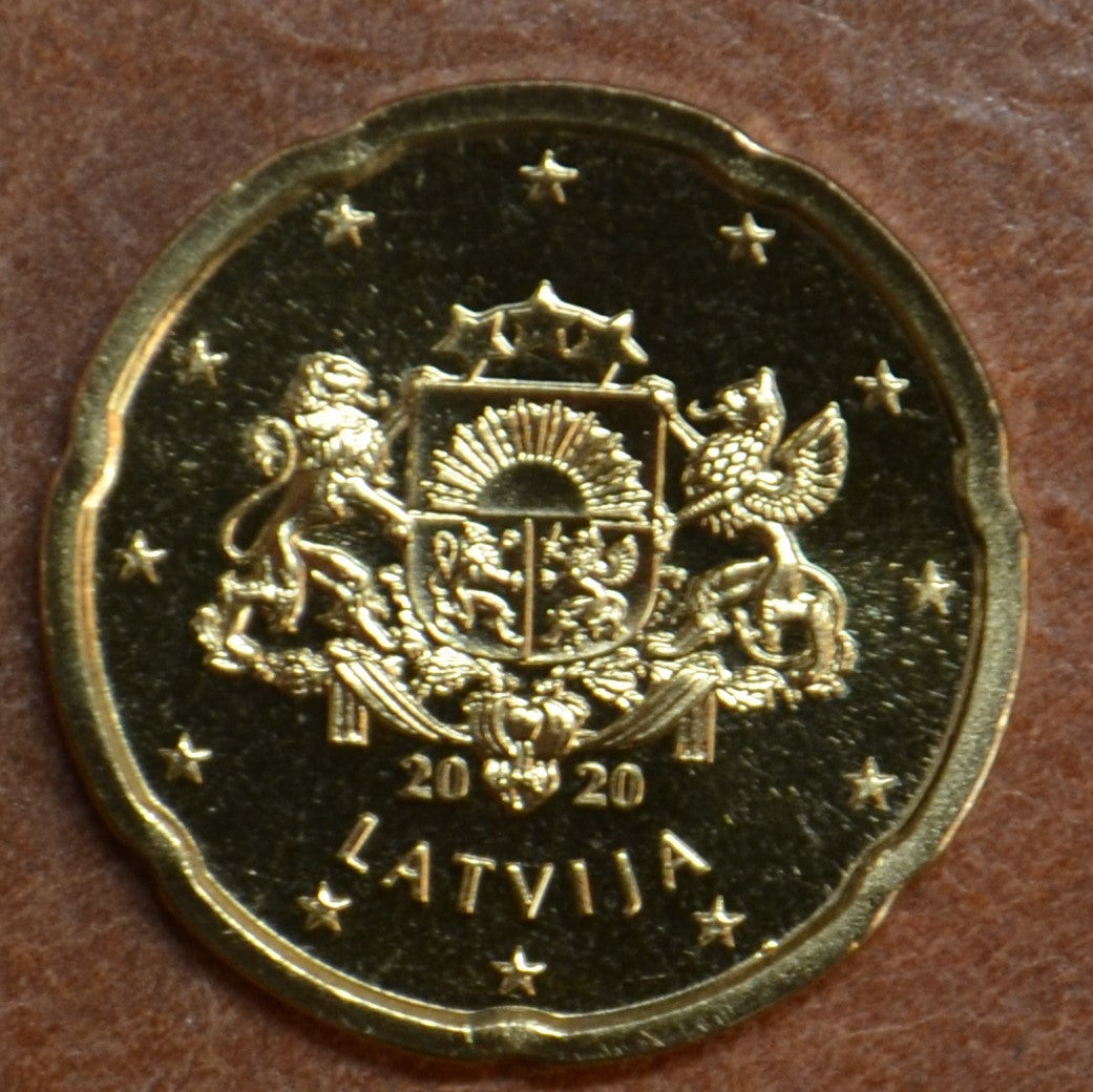 20 cent Lotyšsko 2020 (UNC)