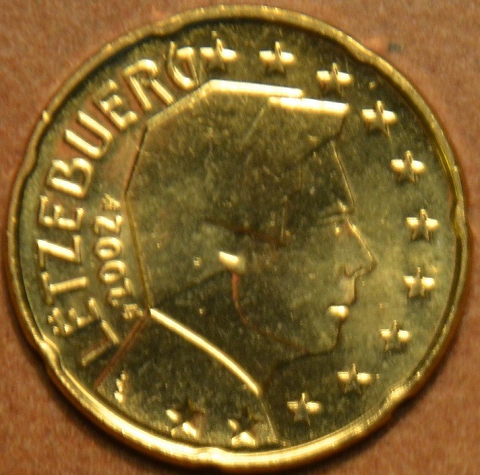 20 cent Luxembursko 2002 (UNC)