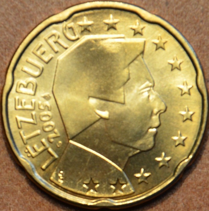 20 cent Luxembursko 2005 (UNC)