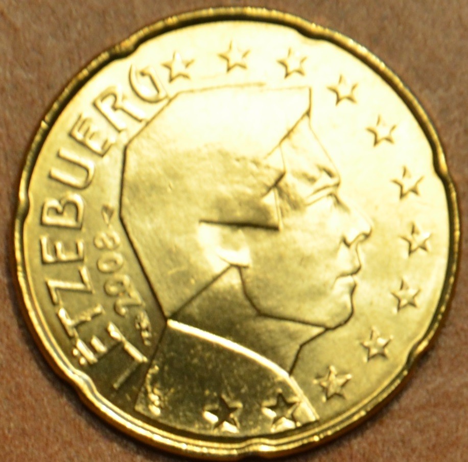 20 cent Luxembursko 2008 (UNC)