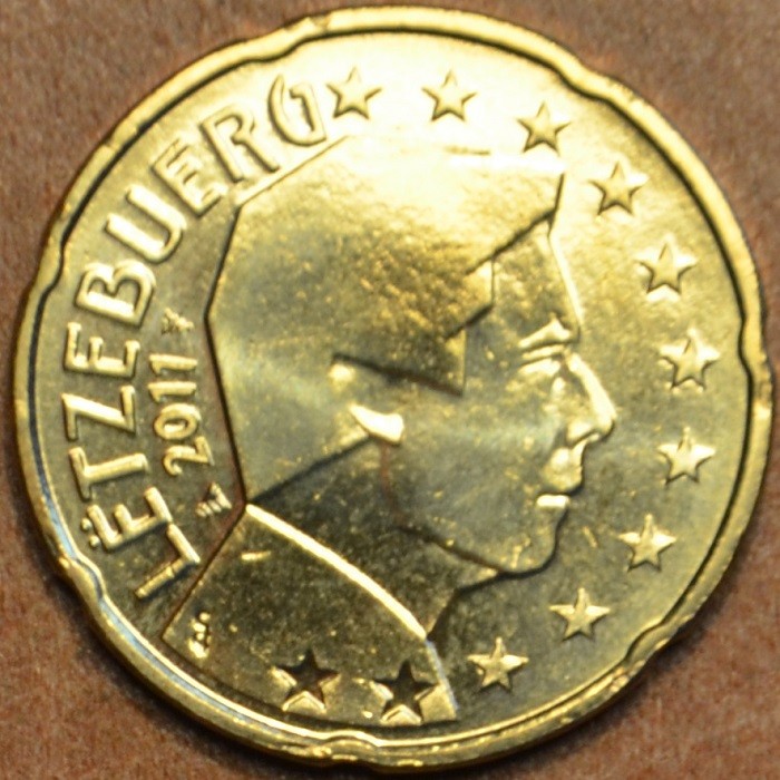 20 cent Luxembursko 2011 (UNC)