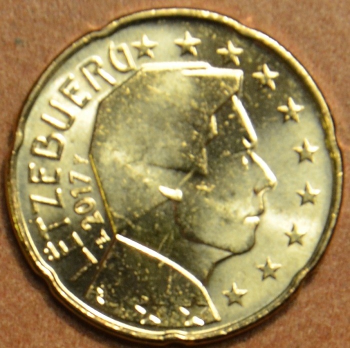 20 cent Luxembursko 2017 (UNC)