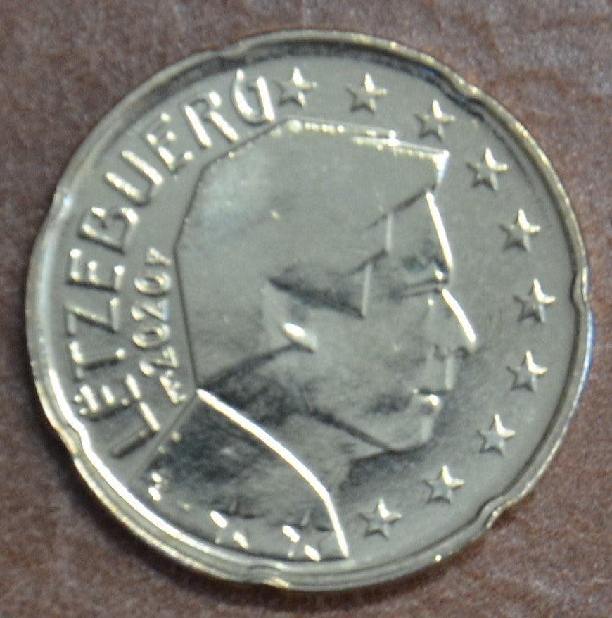 20 cent Luxembursko 2020 so značkou "most" (UNC)