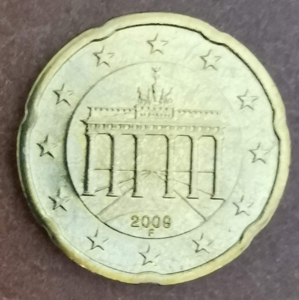 20 cent Nemecko 2009 "F" (UNC)