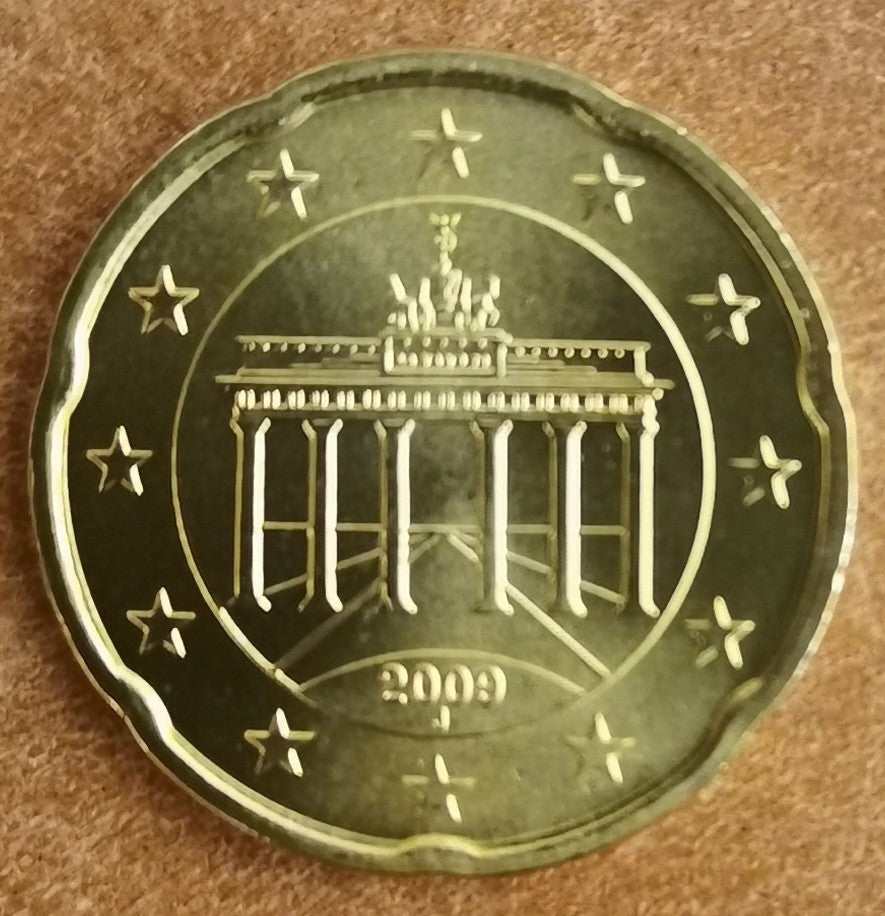 20 cent Nemecko 2009 "J" (UNC)