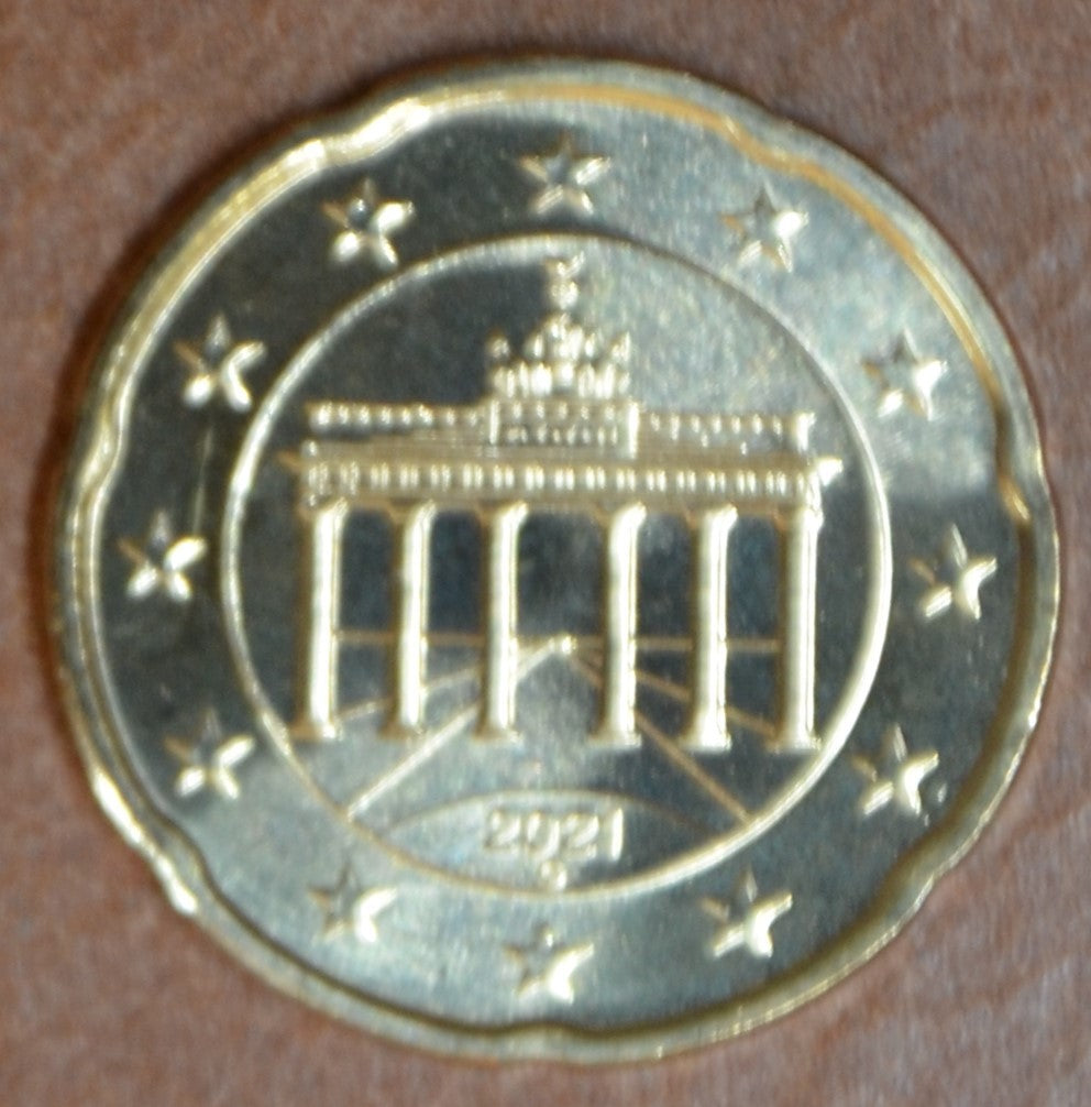 20 cent Nemecko 2021 "G" (UNC)