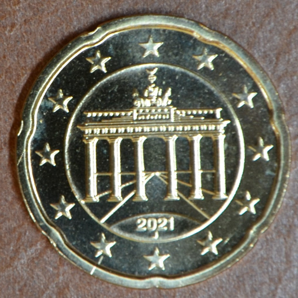 20 cent Nemecko 2021 "J" (UNC)