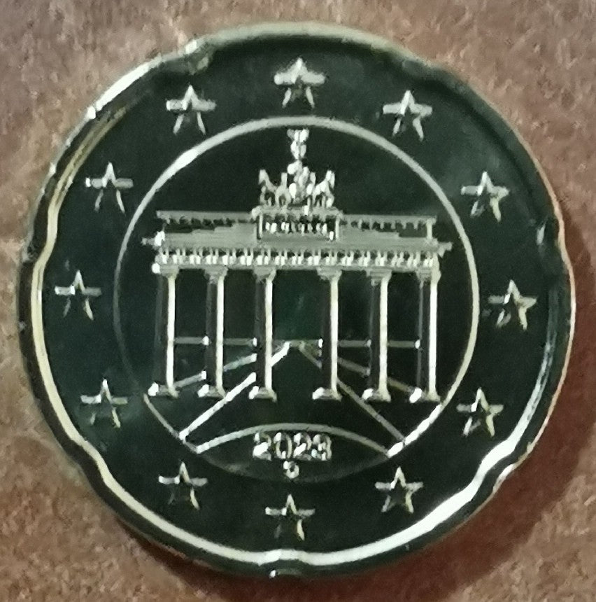 20 cent Nemecko 2023 "D" (UNC)