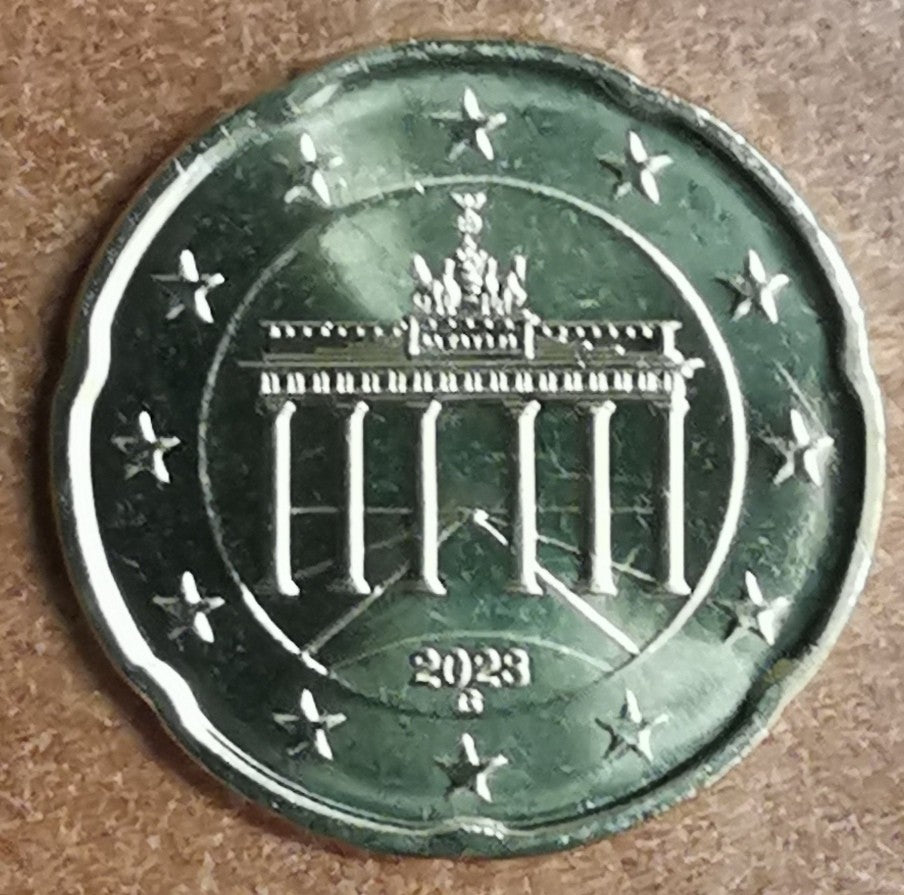 20 cent Nemecko 2023 "G" (UNC)