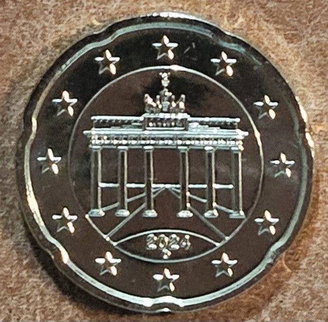 20 cent Nemecko 2024 "D" (UNC)