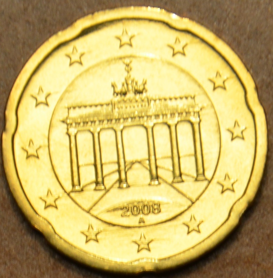 20 cent Nemecko "A" 2008 (UNC)