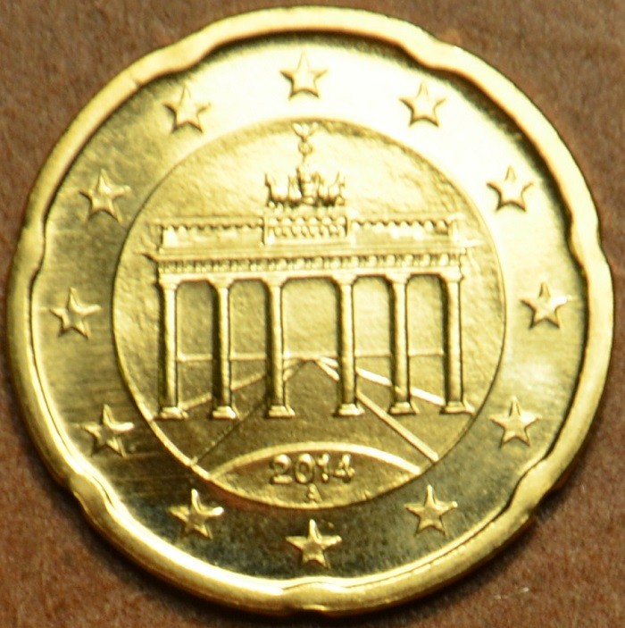 20 cent Nemecko "A" 2014 (UNC)