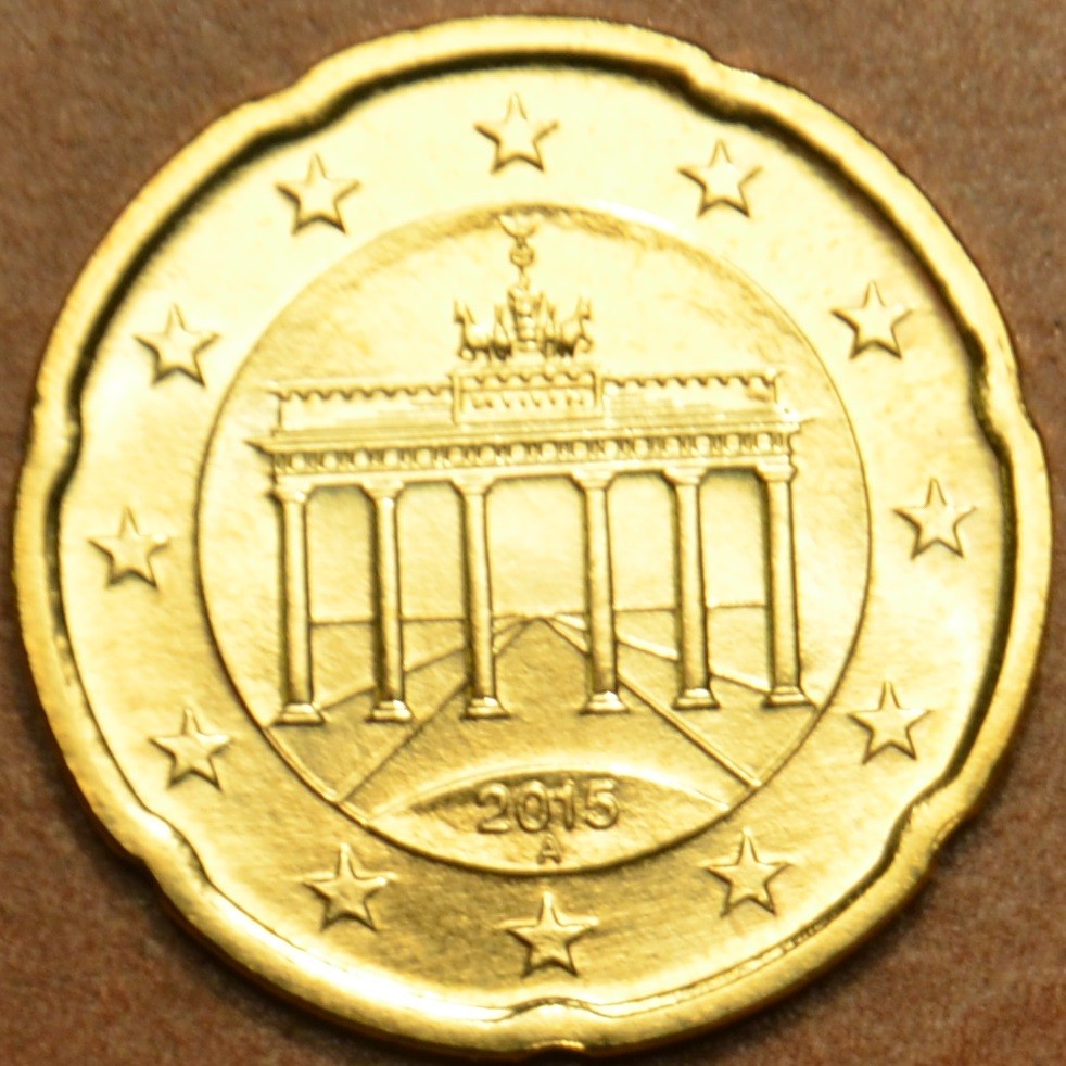 20 cent Nemecko "A" 2015 (UNC)