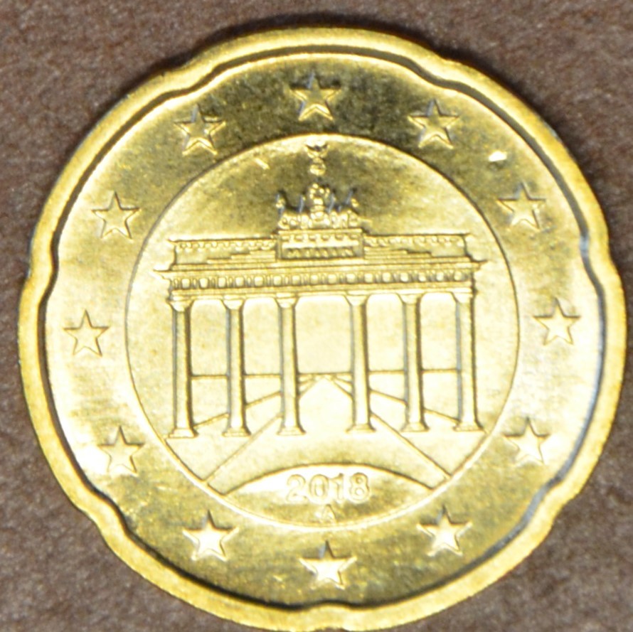 20 cent Nemecko "A" 2018 (UNC)