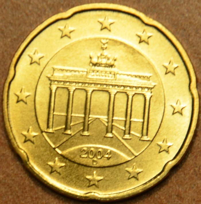 20 cent Nemecko "D" 2004 (UNC)