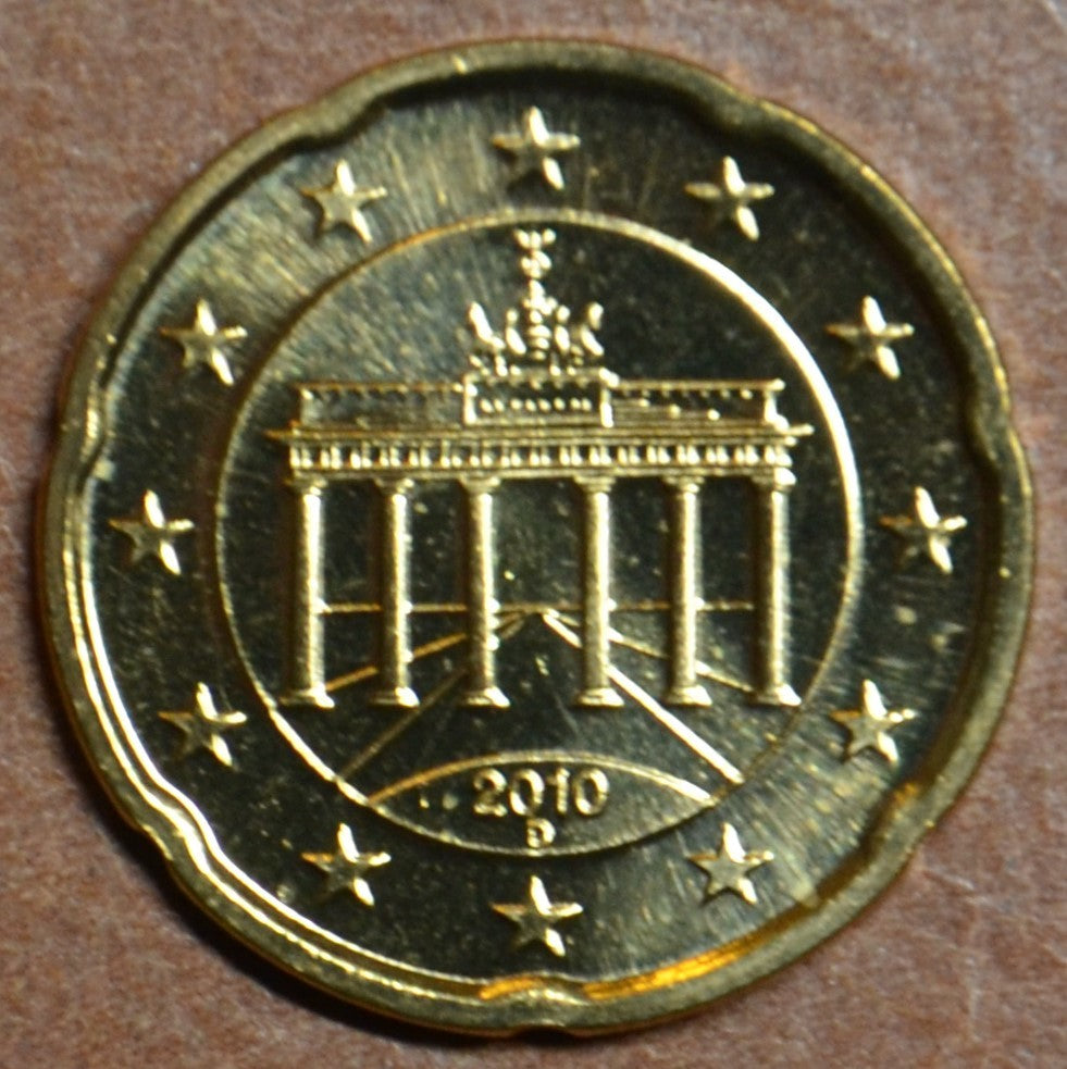 20 cent Nemecko "D" 2010 (UNC)