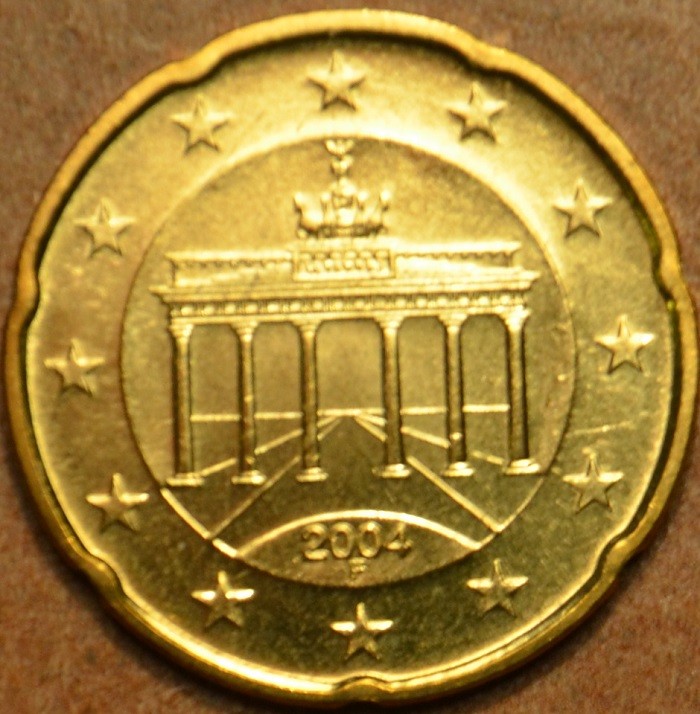 20 cent Nemecko "F" 2004 (UNC)