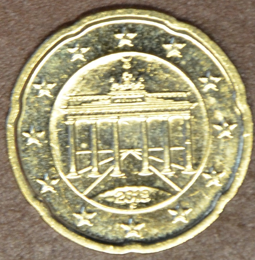 20 cent Nemecko "F" 2018 (UNC)