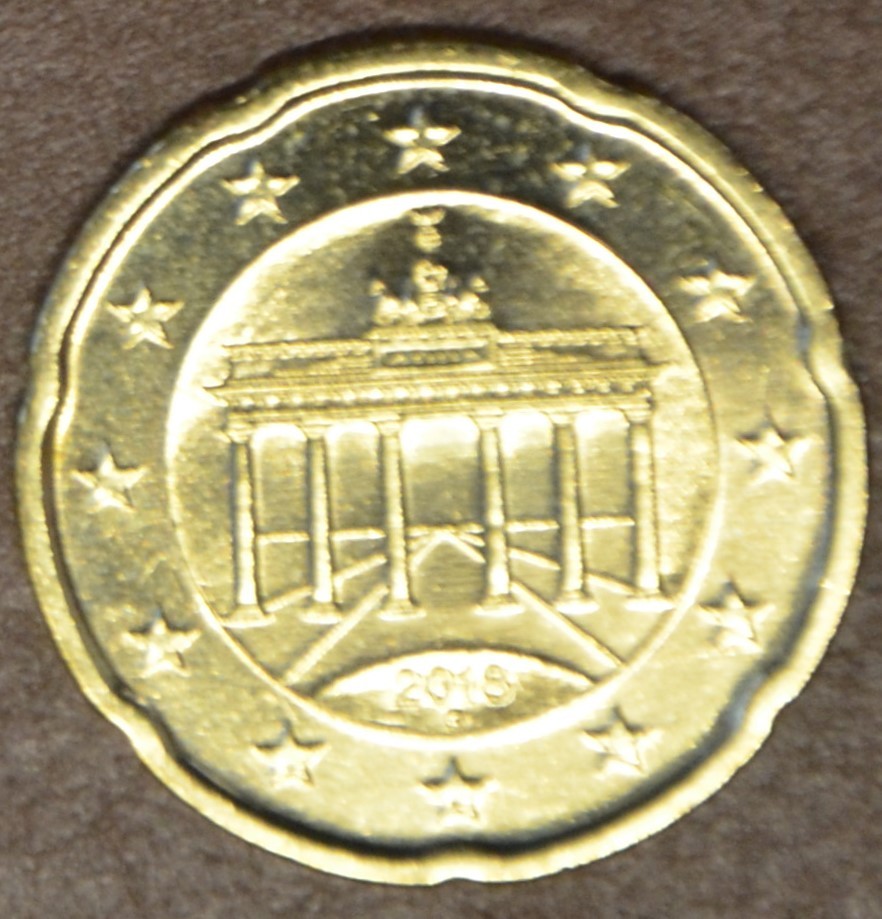 20 cent Nemecko "G" 2018 (UNC)