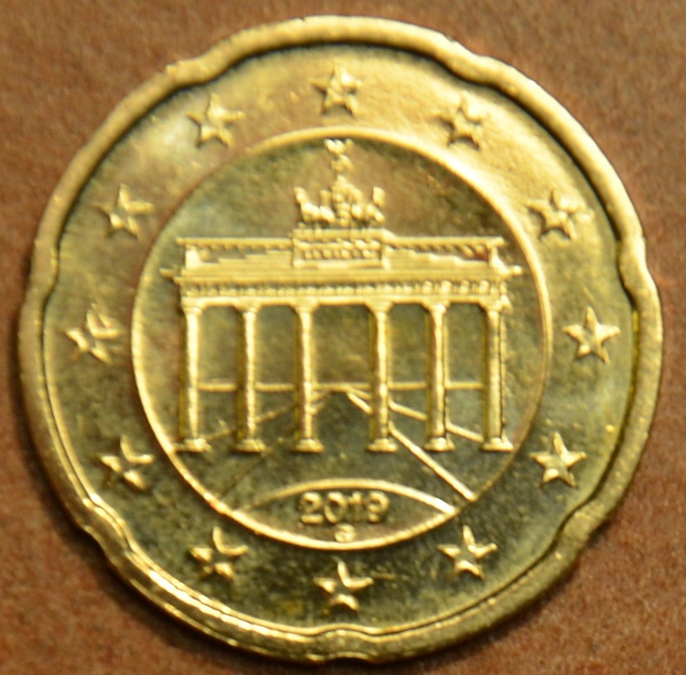 20 cent Nemecko "G" 2019 (UNC)