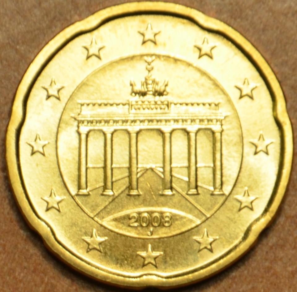 20 cent Nemecko "J" 2008 (UNC)