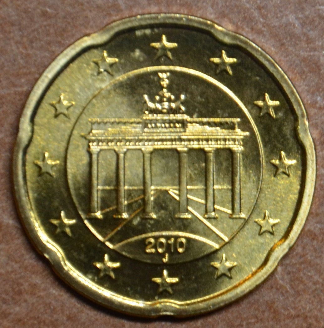 20 cent Nemecko "J" 2010 (UNC)