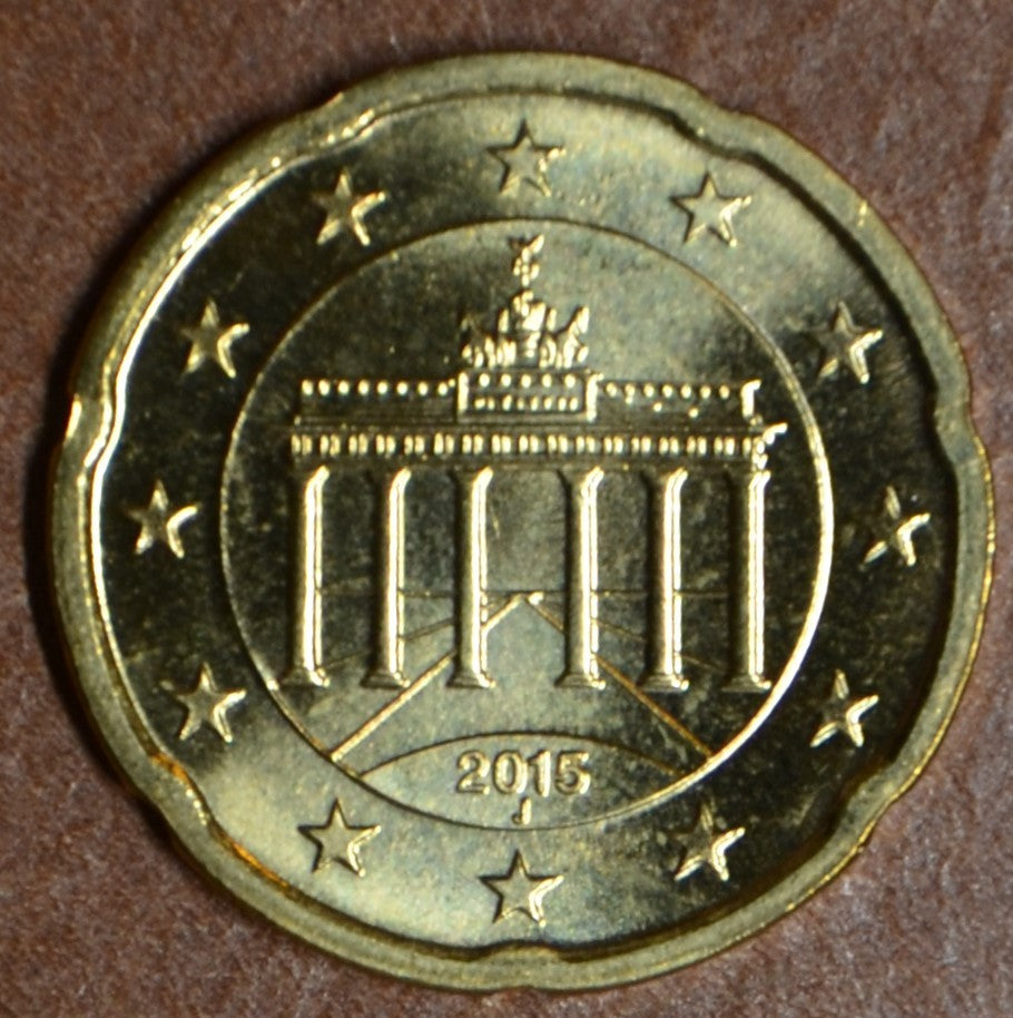20 cent Nemecko "J" 2015 (UNC)