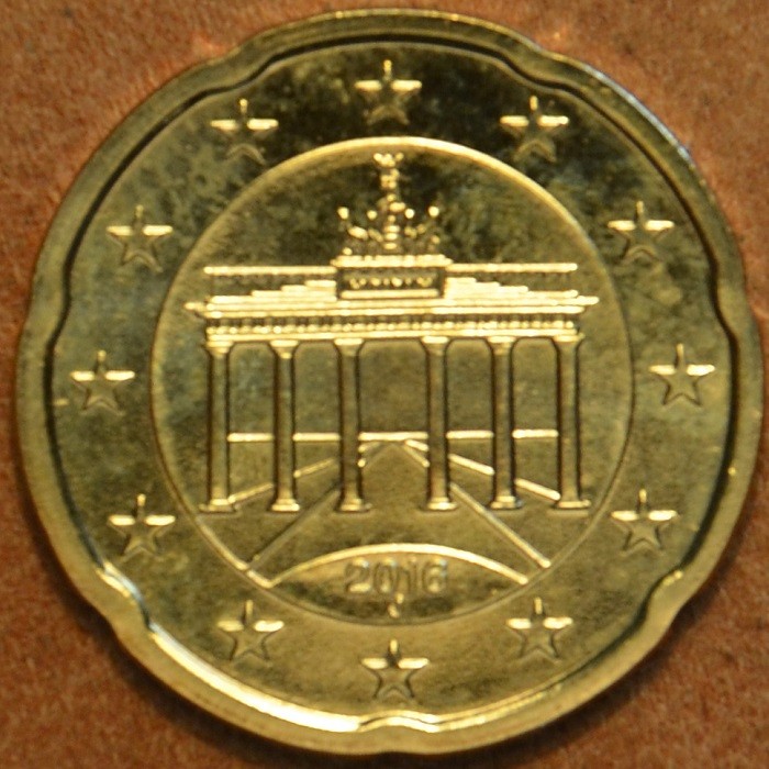 20 cent Nemecko "J" 2016 (UNC)