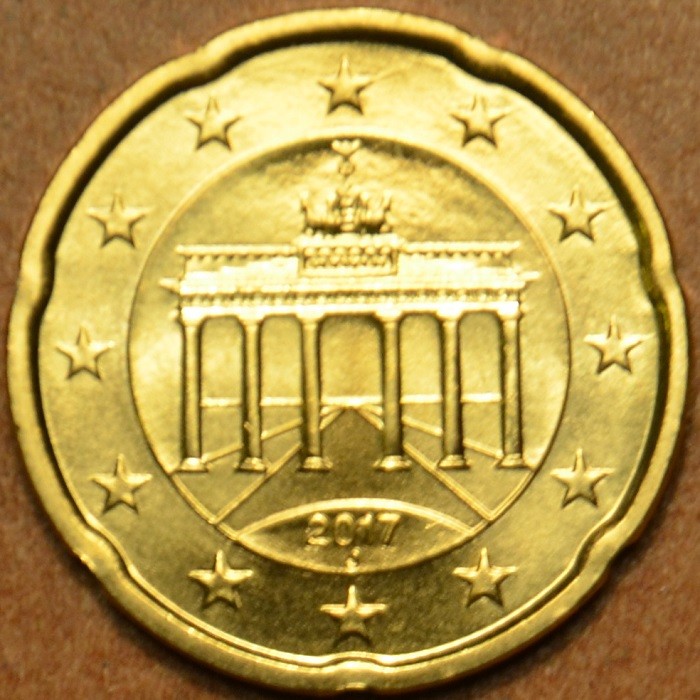 20 cent Nemecko "J" 2017 (UNC)
