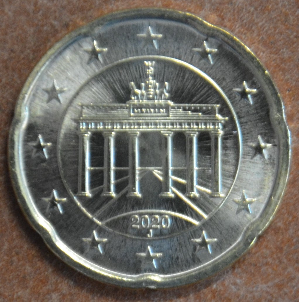 20 cent Nemecko "J" 2020 (UNC)