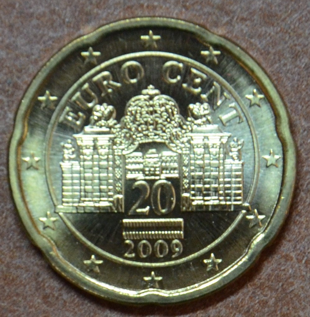 20 cent Rakúsko 2009 (UNC)